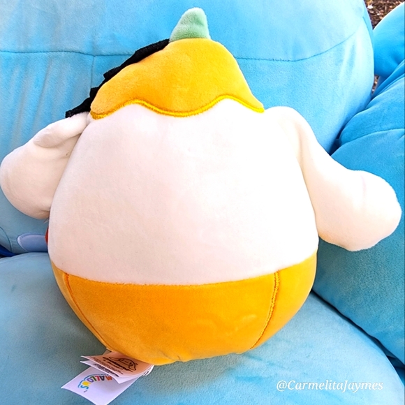 🎃 CINNAMOROLL 🐶 Pumpkin Sanrio Hello Kitty X Squishmallow Halloween 2023 - Picture 5 of 9